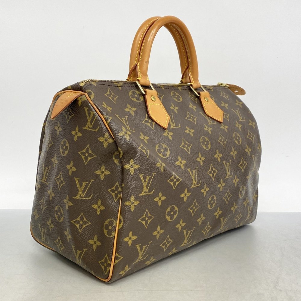 LOUIS VUITTON Brown Monogram Speedy 30 Bag - Picture 2 of 12